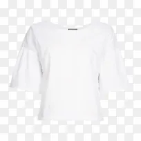 时尚感流行白色简约衬衫-空若网 时尚感流行白色简约衬衫-空若网