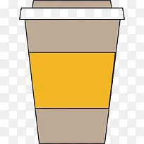 矢量扁平化咖啡纸杯-空若网 矢量扁平化咖啡纸杯-空若网