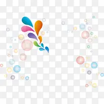 矢量彩色气泡-空若网 矢量彩色气泡-空若网