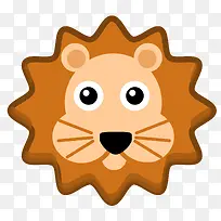 卡通狮子头PNG下载-空若网 卡通狮子头PNG下载-空若网