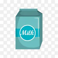 高档牛奶盒手绘-空若网 高档牛奶盒手绘-空若网