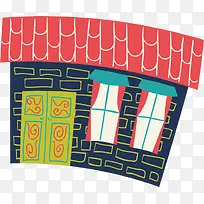 卡通多彩小屋-空若网 卡通多彩小屋-空若网