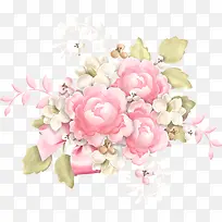 粉色花卉生日宴会展厅-空若网 粉色花卉生日宴会展厅-空若网