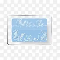 蓝色玻璃贴图-空若网 蓝色玻璃贴图-空若网